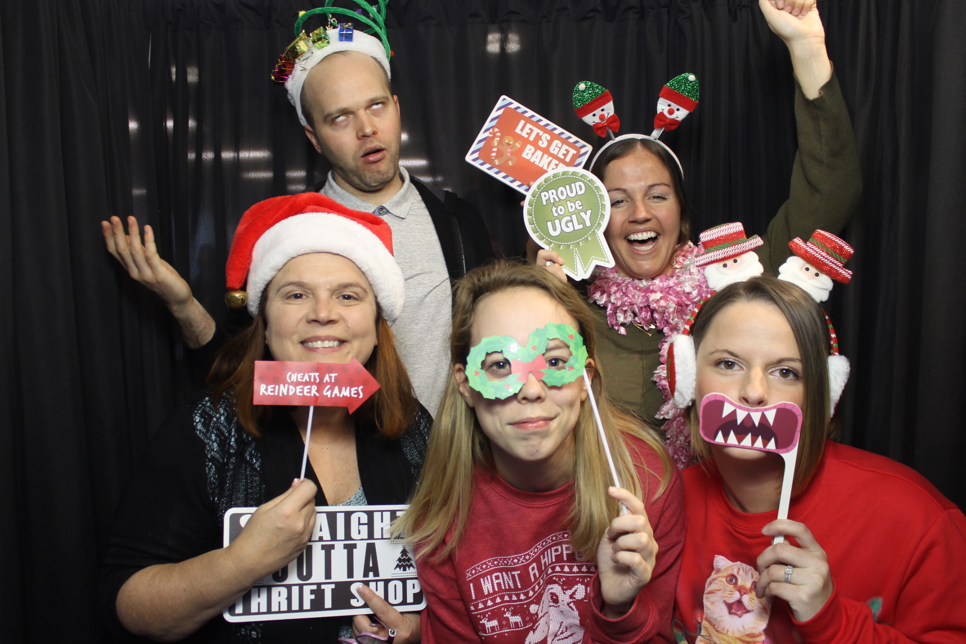 St Monica's Christmas Party 2018 | View more photos from the event at gallery.photoboothcincy.com/u/PhotoBoothCincy/St-Monicas-Christmas-Party-2018